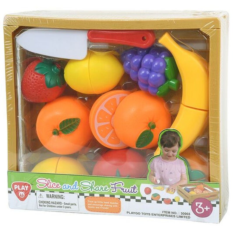 PlayGo Slice And Share Fruit Playset (11 Pieces) - Image 1